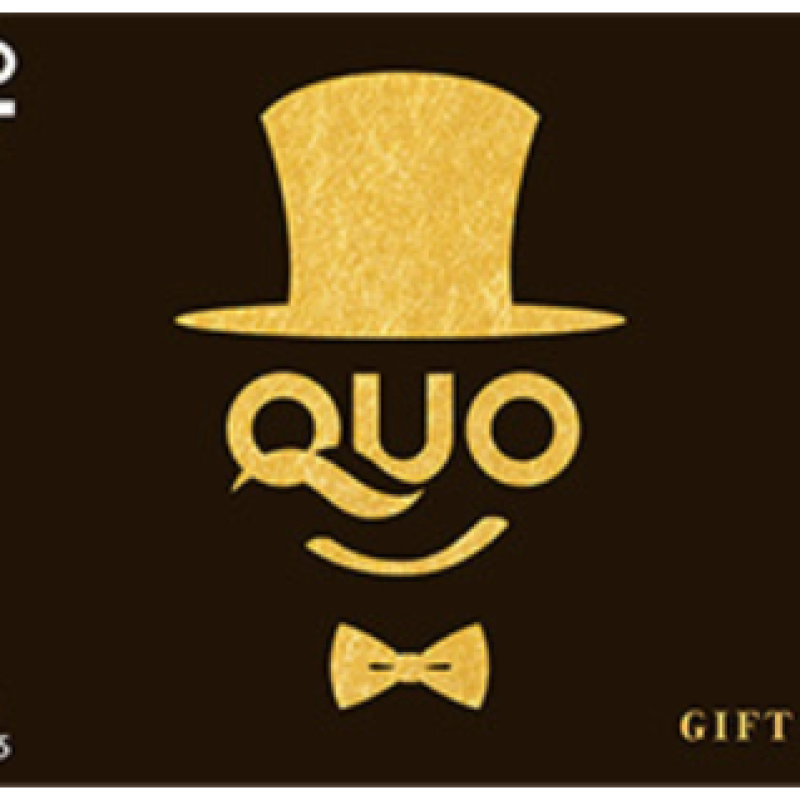 QUOカード500円券：ジェントルマン